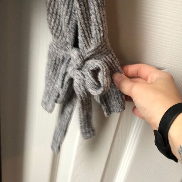 Lucky Brand comfy heather tie sleeve shirt - M - Picture 2 of 6